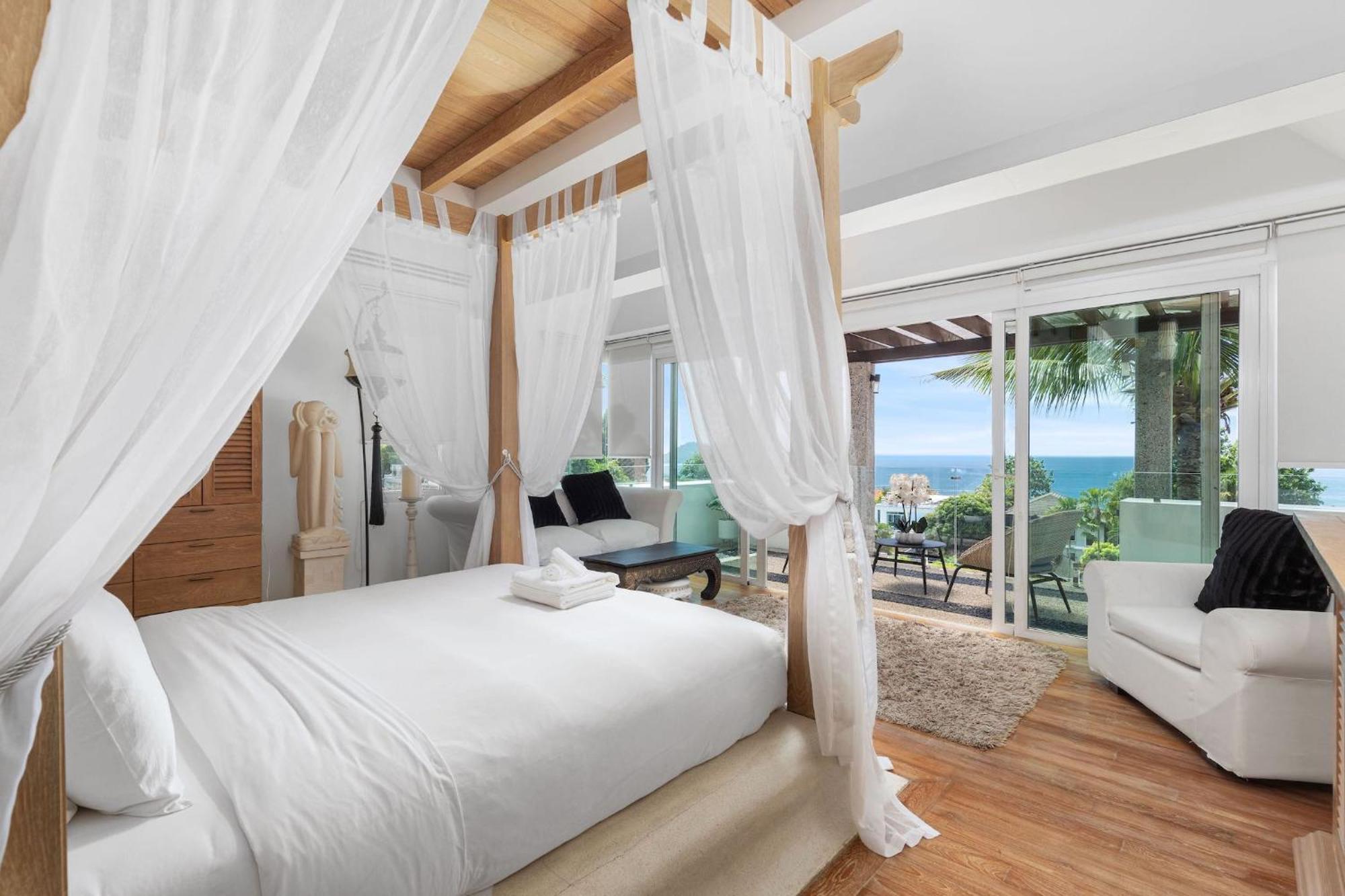 Spectacular Ocean Views 8br Pool Sawan In Patong! Relax & Play - Billiard, Table Football, Gym & Sauna! Biệt thự *