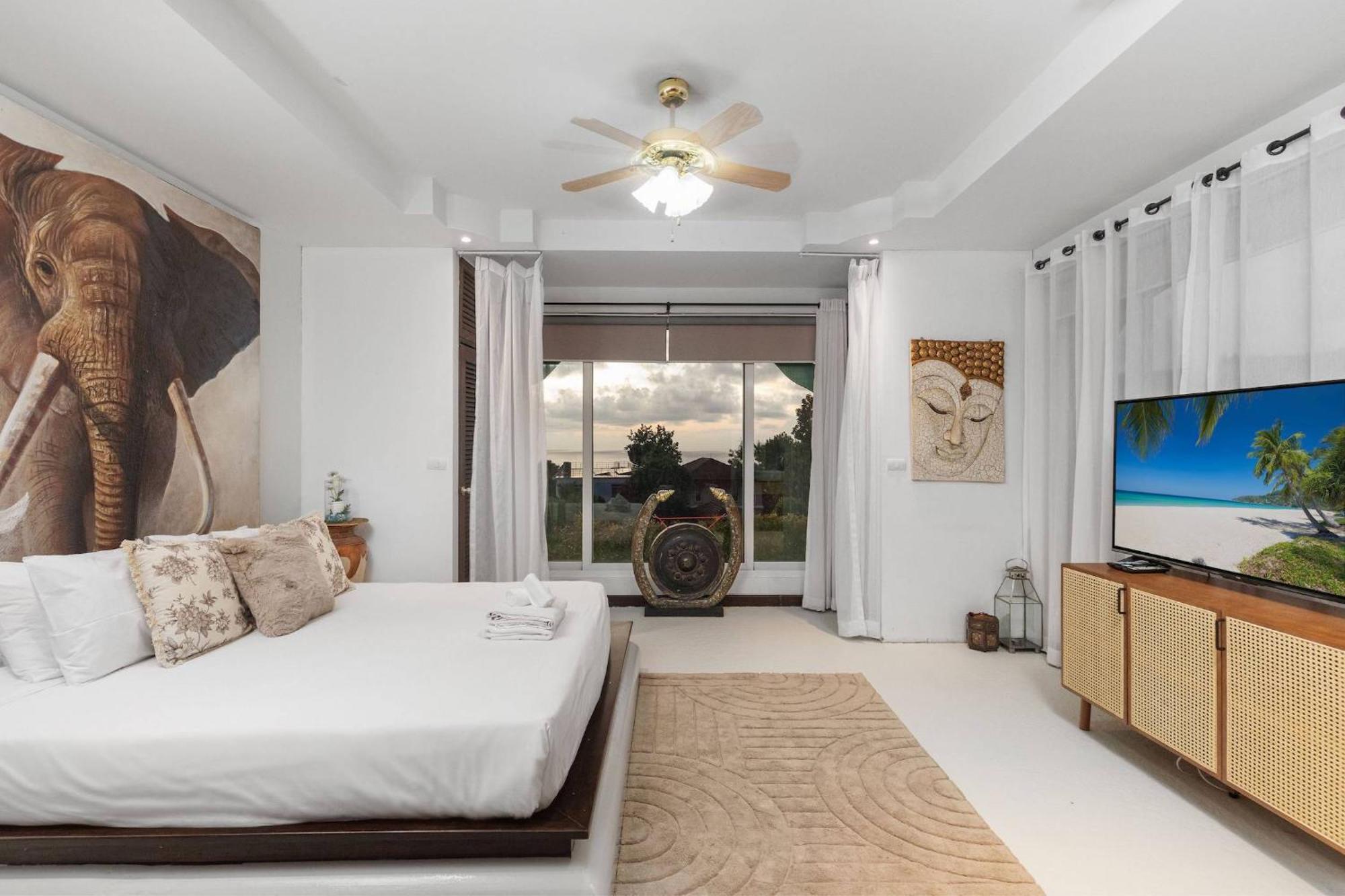 Biệt thự Spectacular Ocean Views 8br Pool Sawan In Patong! Relax & Play - Billiard, Table Football, Gym & Sauna! *
