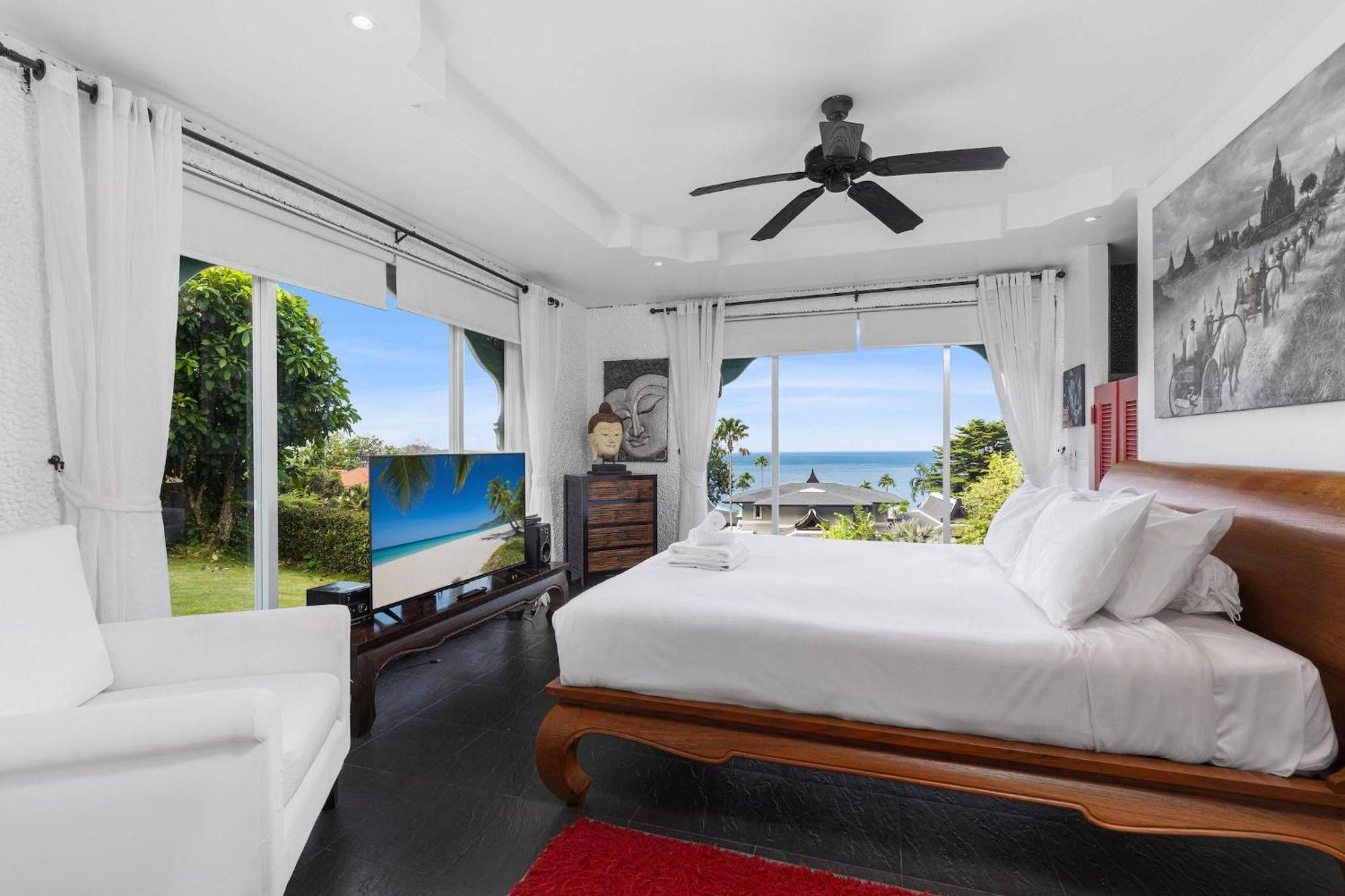 Biệt thự Spectacular Ocean Views 8br Pool Sawan In Patong! Relax & Play - Billiard, Table Football, Gym & Sauna! Patong